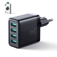Ładowarka sieciowa Joyroom JR-TCN03 4xUSB-A 24W 4.8A - czarna
