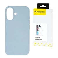 Silikonowe etui Wozinsky Silicone Case na Samsung Galaxy S25+ - niebieskie
