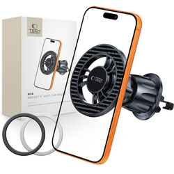 TECH-PROTECT N56 MAGNETIC MAGSAFE VENT CAR MOUNT CARBON BLACK