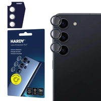 Szkło na obiektyw 3mk HARDY Lens Protection Pro do Samsung Galaxy S24+ - czarne
