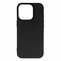 Etui silikonowe Liquid Silicone Case kompatybilne z MagSafe na iPhone 17 Pro Max - czarne