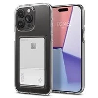 Etui Spigen Crystal Slot na iPhone 15 Pro Max - przezroczyste