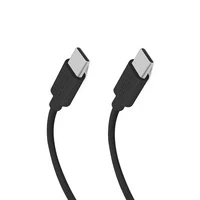 Fabric cable with USB-C USB-C 1,5m 60W Black