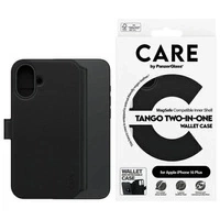 CARE by PanzerGlass Feature Tango 2in1 Wallet iPhone 16 Plus 6.7" MagSafe czarny/black 1331