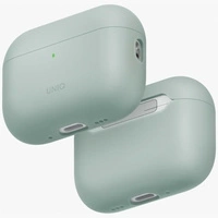 Etui UNIQ Lino Silicone na AirPods Pro 3 - zielone
