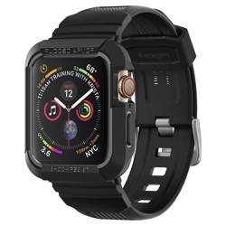 SPIGEN RUGGED ARMOR ”PRO” APPLE WATCH 6 / 7 / 8 / 9 / SE 1 / 2 / 3 (44 / 45 MM) BLACK