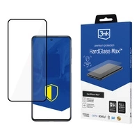 Wzmocnione szkło hartowane 3mk HardGlass Max Black na Samsung Galaxy M53 5G