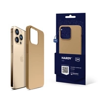 Etui 3mk Hardy Silicone MagCase na iPhone 13 Pro Max - złote