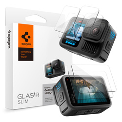 SZKŁO HARTOWANE SPIGEN GLAS.TR SLIM 2-SET GOPRO HERO 13 CLEAR