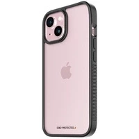 Etui PanzerGlass ClearCase na iPhone 15 z certyfikatem Military Grade - przezroczysto-czarne