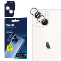 Szkło na obiektyw 3mk HARDY Lens Protection Pro do Apple iPhone 14 / 14 Plus - srebrne