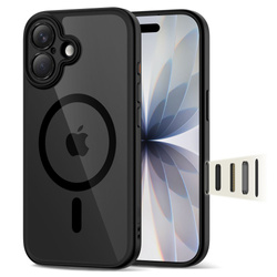 TECH-PROTECT MAGPEAK MAGSAFE CC IPHONE 17 BLACK/CLEAR