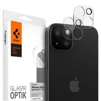 Osłona aparatu Spigen Optik.tR Camera Protector na iPhone 15 / 15 Plus - przezroczysta 2 szt.