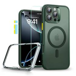 ESR CLASSIC PRO SET HALOLOCK MAGSAFE IPHONE 16 PRO MAX FROSTED GREEN