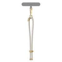 Smycz do telefonu UNIQ Coehl Laurel Handstrap na rękę - kremowa