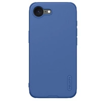 Etui Nillkin Super Frosted Shield Pro na iPhone 16e - niebieskie