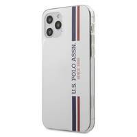 US Polo USHCP12MPCUSSWH iPhone 12/12 Pro 6,1" biały/white Tricolor Collection