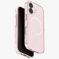Etui UNIQ Clario Magclick Charging na iPhone 17 - różowe