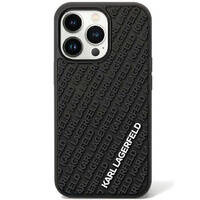 Karl Lagerfeld KLHCN613DMKRLK iPhone 11 / Xr 6.1" czarny/black hardcase 3D Rubber Multi Logo
