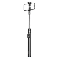 Selfie stick Wozinsky WRZP1 z automatycznie rozkładanymi nóżkami, funkcja statywu, 1,7m - czarny