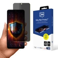 Prywatyzująca folia ochronna 3mk Silky Matt Privacy na Motorola Moto G06 / Moto G06 Power