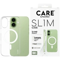 Etui CARE by PanzerGlass SL1M MagSafe na iPhone 17 - przezroczyste