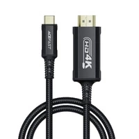 Kabel Acefast C1 wideo USB-C / HDMI 4K 60Hz HDR 1.8m - czarny
