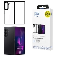 Etui 3mk Satin Armor Case+ na Samsung Galaxy Z Fold 7 - przezroczysto-czarne