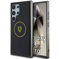 Ferrari FEHMS24LU3SMY S24 Ultra S928 żółty/yellow hardcase IML Smoked Inner Circle Line MagSafe