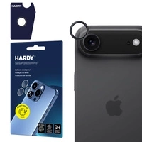 Szkło na obiektyw 3mk HARDY Lens Protection Pro na iPhone 17 Air - czarne