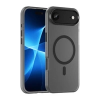 Etui Magnetic Abrasive na iPhone 17 Air kompatybilne z MagSafe - matowe czarne