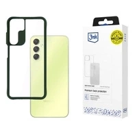 Etui 3mk Satin Armor Case+ Green na Samsung Galaxy A25 5G - przezroczyste