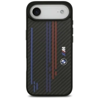 Etui BMW M Kevlar Lines & Logo MagSafe na iPhone Air - czarne
