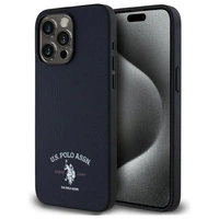 Etui US Polo Printed DH Logo na iPhone 15 Pro Max 6,7" - granatowe