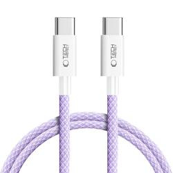 TECH-PROTECT ULTRABOOST LITE TYPE-C CABLE PD 60W / 3A 100CM MAUVE