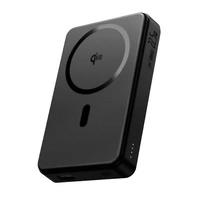 Powerbank Baseus Airpow II 10000mAh Qi2 z MagSafe 22,5W z kablem Baseus Simple Series USB-C - USB-C 20V/3A (30cm) - czarny