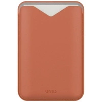 Magnetyczny portfel UNIQ Lyden Evo na telefon - pomarańczowy