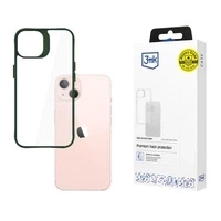 Etui 3mk Satin Armor Case+ Green na Apple iPhone 14 - przezroczyste