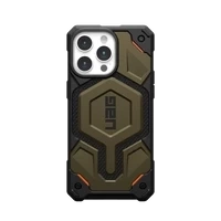 UAG Monarch Pro - obudowa ochronna do iPhone 15 Pro Max kompatybilna z MagSafe (kevlar element green)