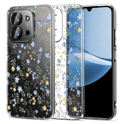 TECH-PROTECT FLEXAIR XIAOMI REDMI 15C 4G / POCO C85 4G SPRING FLOWERS