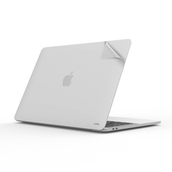 JCPal MacGuard 2w1 folia na klapę i spód do MacBook Air 15 M2 2023 A2941 / A3114 SILVER