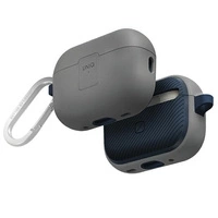 Etui UNIQ Clyde Lock Case AirPods Pro 2 - szaro-niebieskie