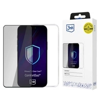 Zestaw ochronny 3mk ComfortDuo Privacy Clear etui + szkło prywatyzujące na iPhone 12 Pro Max - przezroczyste