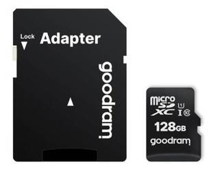 Goodram Microcard 128 GB karta pamięci micro SD XC UHS-I class 10, adapter SD (M1AA-01280R12)