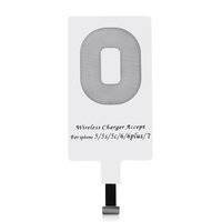 Choetech adapter do bezprzewodowego ładowania Qi Lightning wkładka indukcyjna biały (WP-IP)