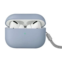 Etui UNIQ Lino Silicone AirPods Pro 2 - niebieskie
