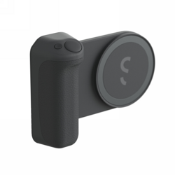 ShiftCam SnapGrip - uchwyt do telefonu do fotografii mobilnej wspierający ładowanie bezprzewodowe z wbudowanym powerbankiem 3200mAh (kompatybilny z MagSafe) (midnight)