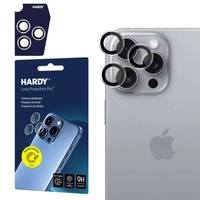 Szkło na obiektyw 3mk HARDY Lens Protection Pro do Apple iPhone 16 Pro / 16 Pro Max - przezroczyste
