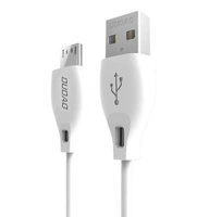 Kabel Dudao L4M USB-A - MicroUSB 2.4 A 1m - biały