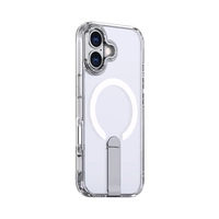 Etui Hybrid Armor X na iPhone 17 z podstawką kompatybilne z MagSafe - przezroczyste